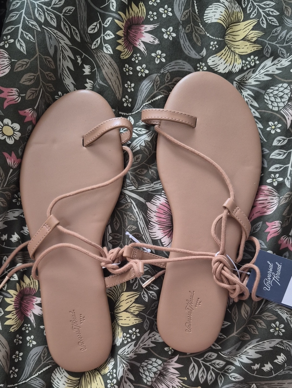 2/$10 Tan Sandals